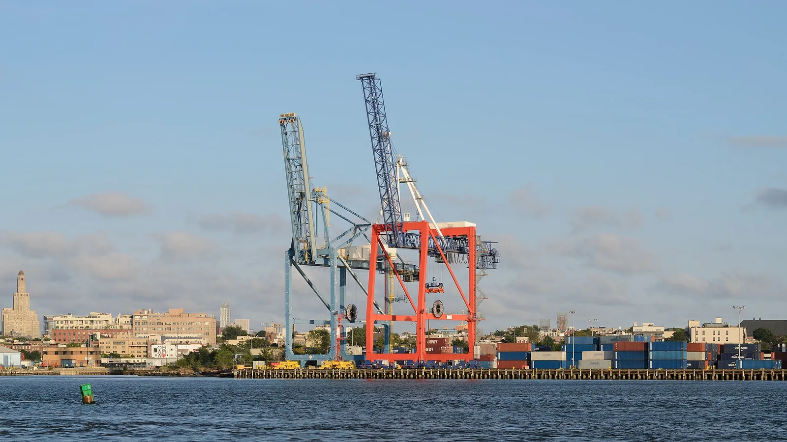 Red Hook Container Terminal in the Port of New York and New Jersey